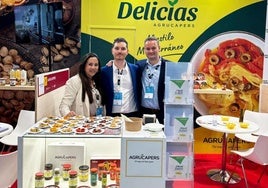 Estand de Agrucapers en el Salón Gourmets en Madrid. Sede de Nueva Cocina Mediterránea.