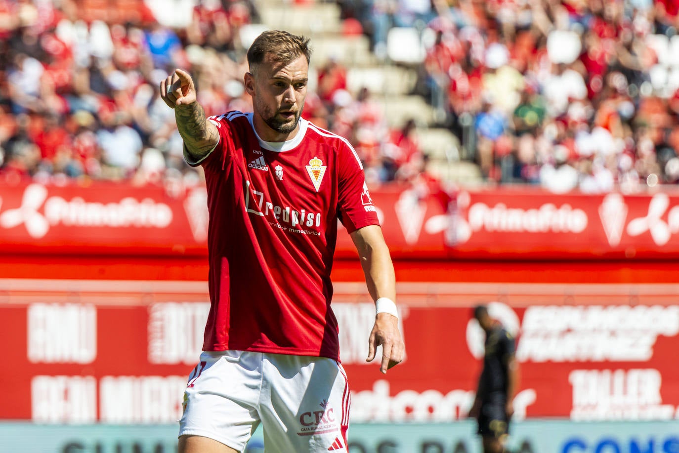 La derrota del Real Murcia frente al Castellón, en imágenes