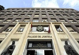 Palacio de Justicia de Murcia.