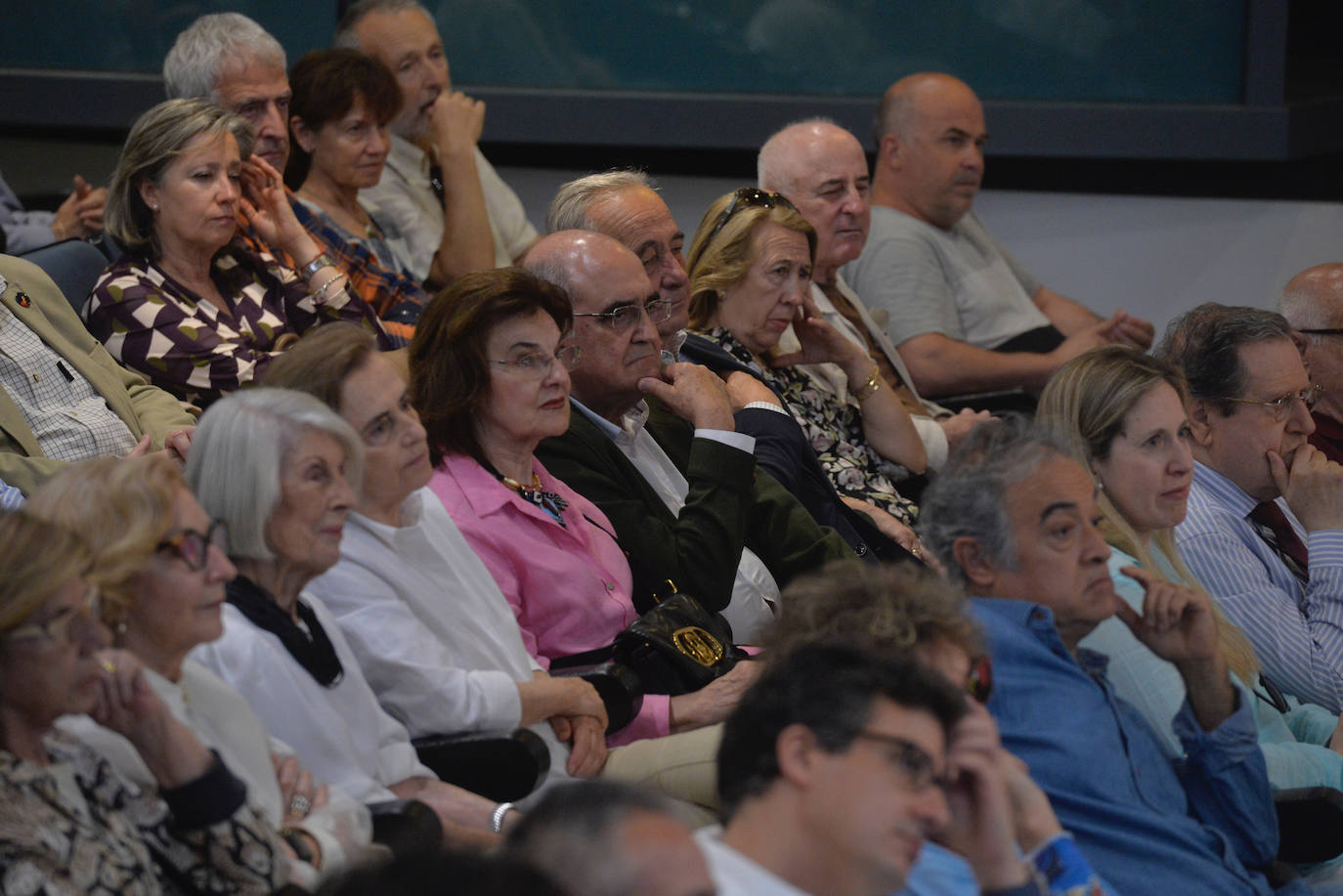 Las imágenes de Andrés Trapiello en el Aula de Cultura de LA VERDAD