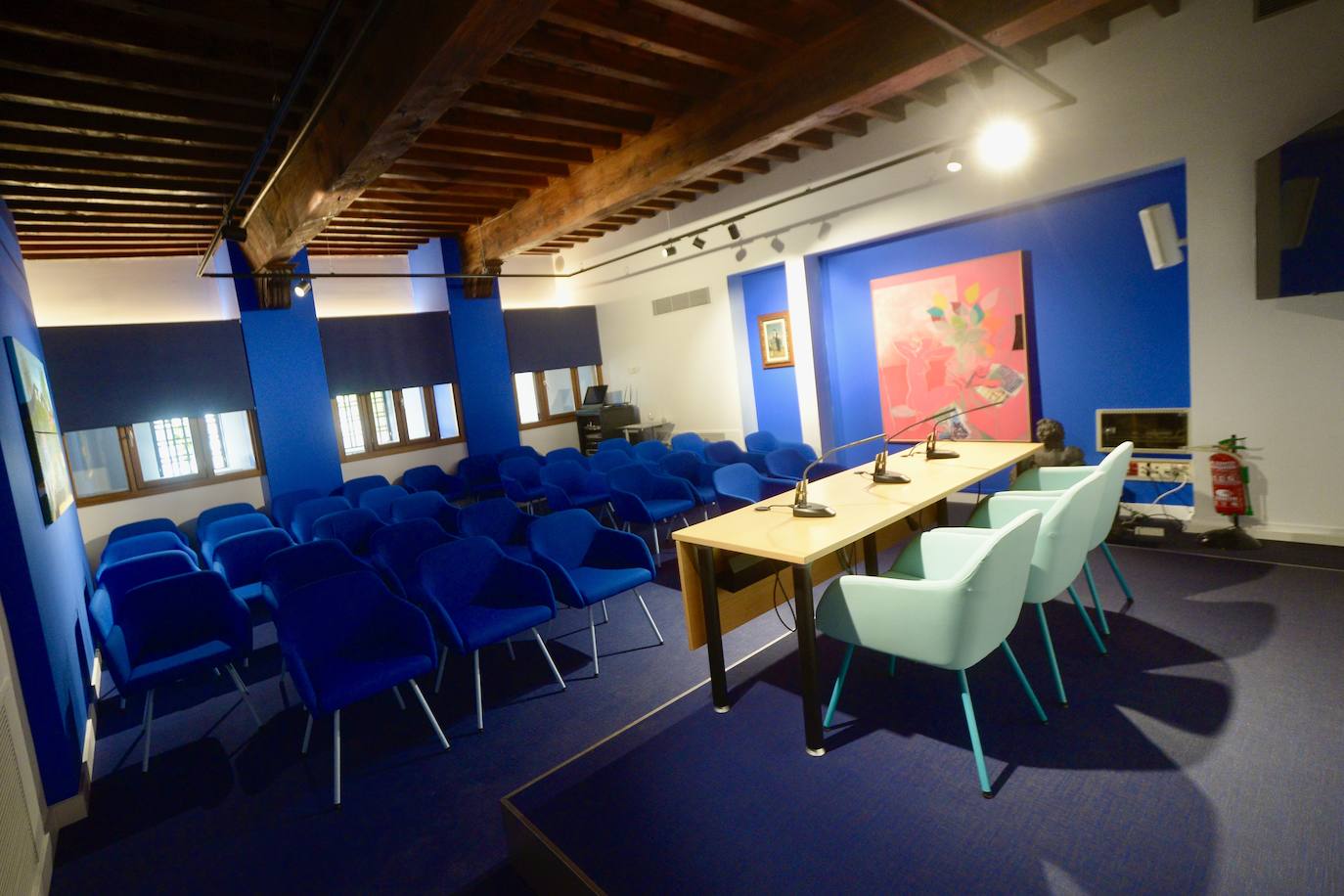 Las imágenes de las nuevas instalaciones de la Fundacion Cajamurcia en Las Claras