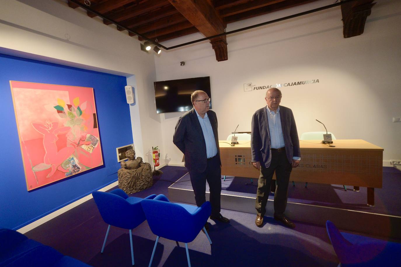 Las imágenes de las nuevas instalaciones de la Fundacion Cajamurcia en Las Claras