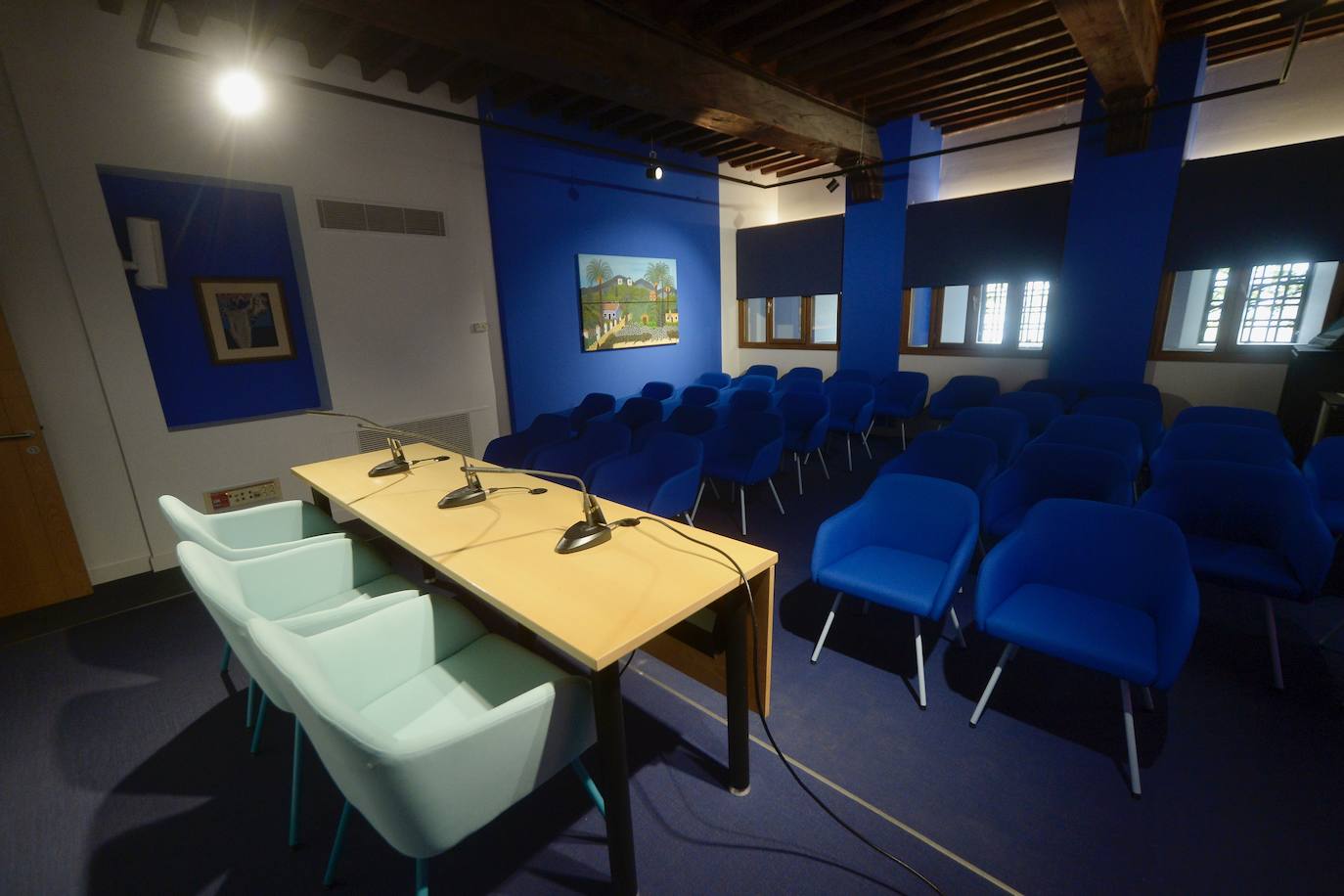 Las imágenes de las nuevas instalaciones de la Fundacion Cajamurcia en Las Claras