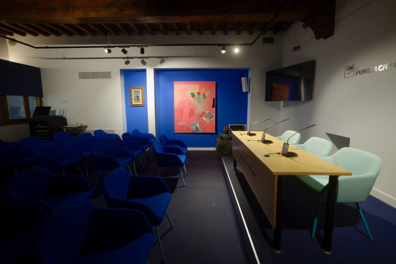 Las imágenes de las nuevas instalaciones de la Fundacion Cajamurcia en Las Claras