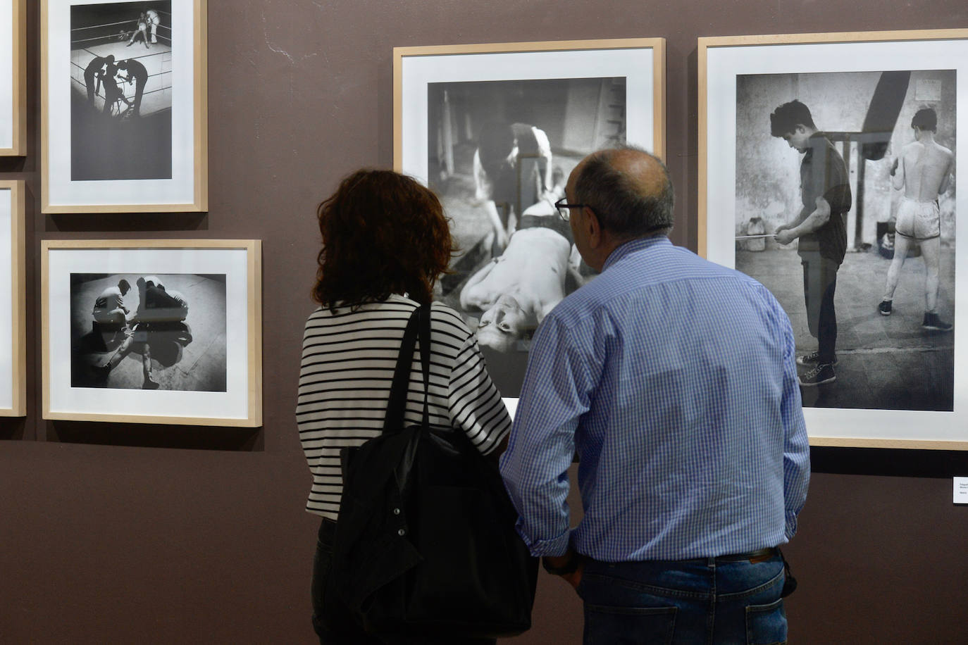 Las imágenes de la exposción de Ramón Masats en el Archivo General de la Región de Murcia