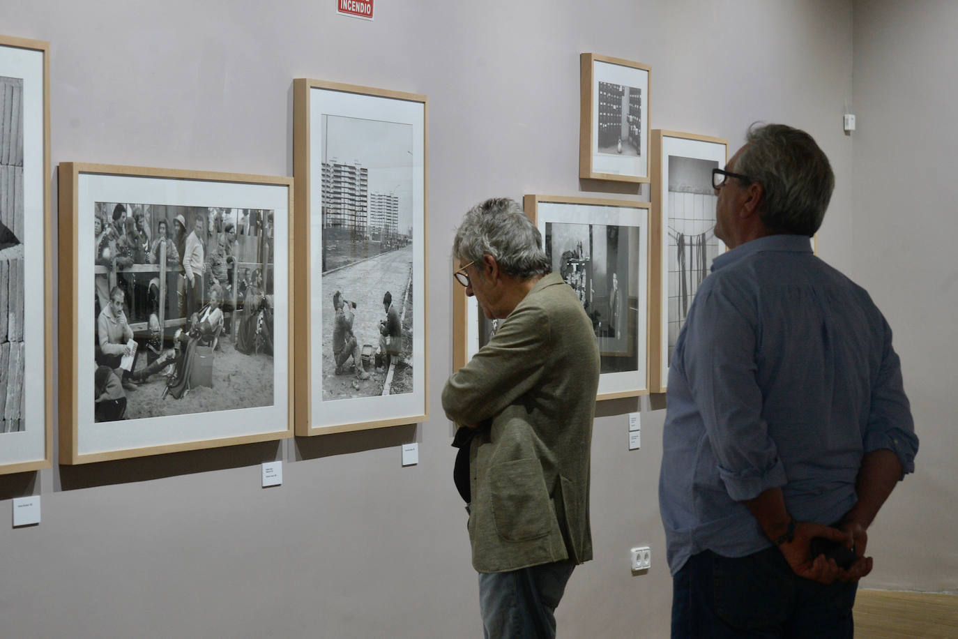 Las imágenes de la exposción de Ramón Masats en el Archivo General de la Región de Murcia