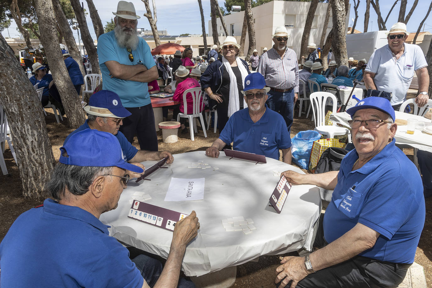 Las imágenes de la convivencia de mayores en Cartagena