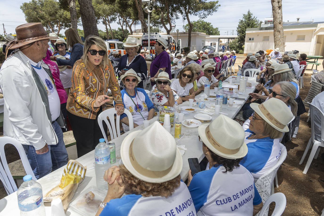 Las imágenes de la convivencia de mayores en Cartagena