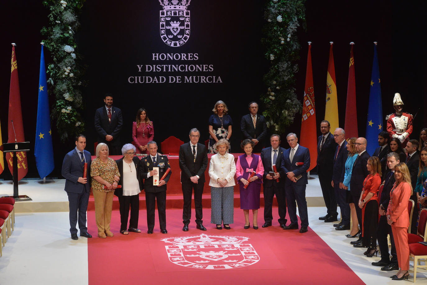 El acto conmemorativo del Día de la Ciudad de Murcia, en imágenes