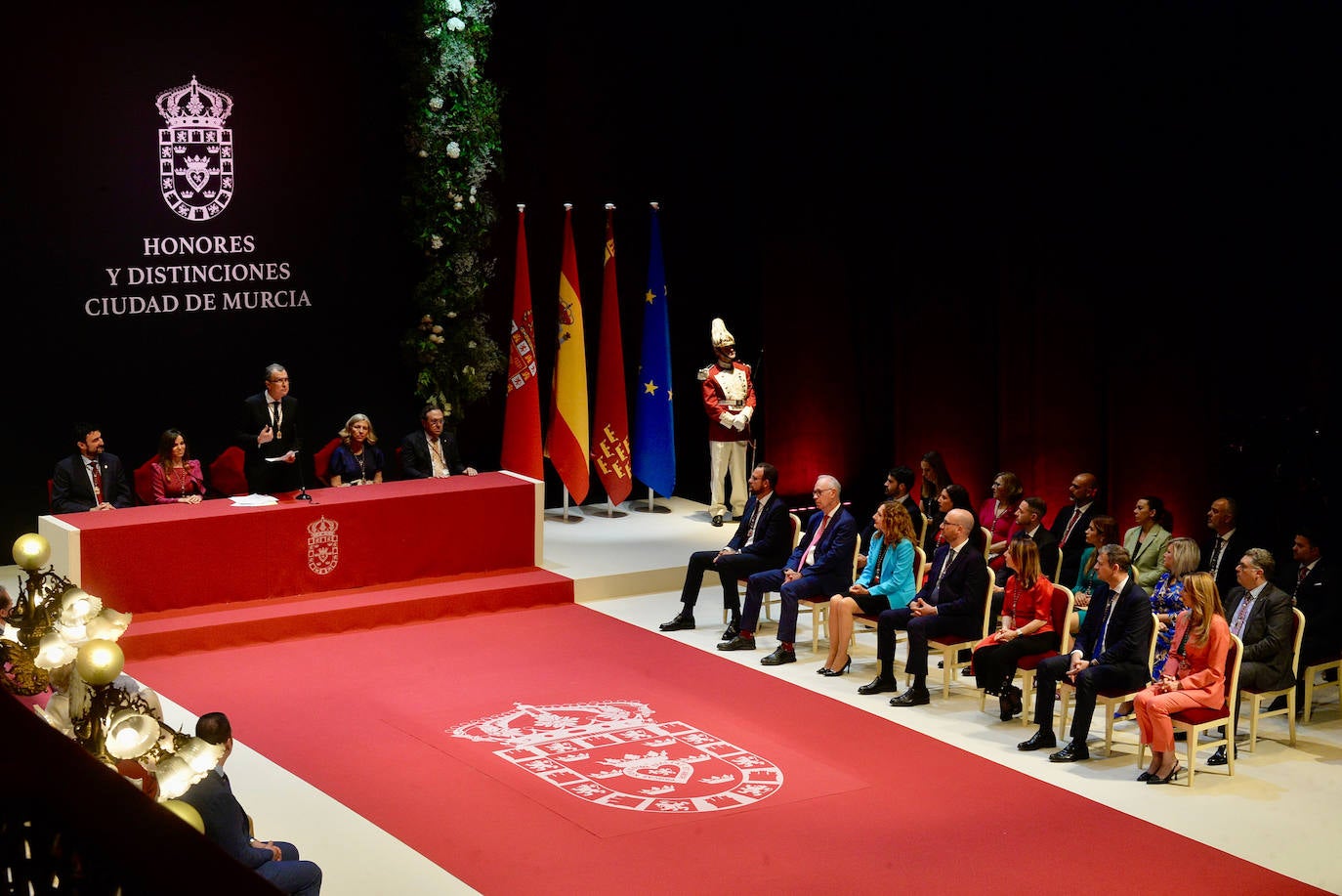 El acto conmemorativo del Día de la Ciudad de Murcia, en imágenes