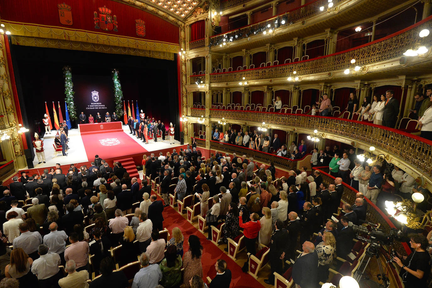 El acto conmemorativo del Día de la Ciudad de Murcia, en imágenes