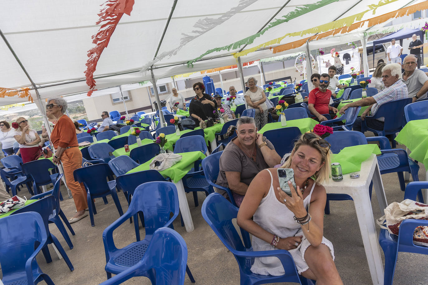 Las imágenes de la romería de la Virgen Dolorosa de La Muela en Galifa