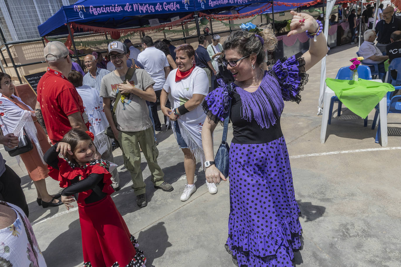 Las imágenes de la romería de la Virgen Dolorosa de La Muela en Galifa