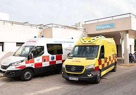 Entrada de Urgencias del hospital Rafael Méndez de Lorca, en imagen de archivo.