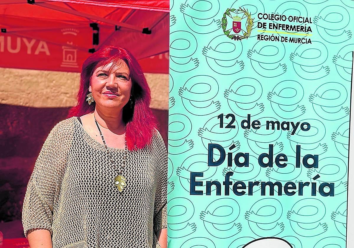 Amelia Corominas, presidenta del Colegio de Enfermeríade la Región.