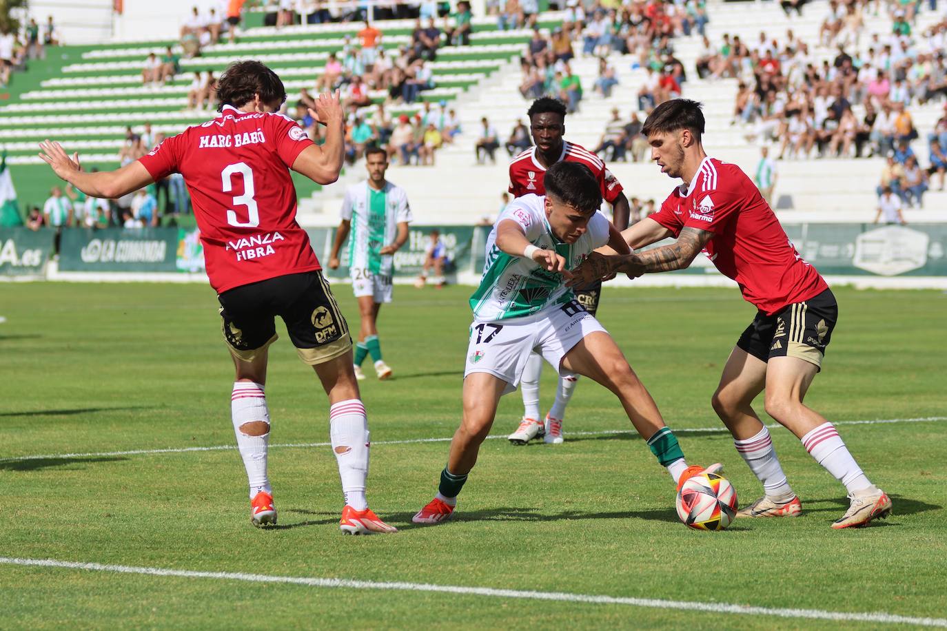 La victoria del Real Murcia frente al Antequera, en imágenes