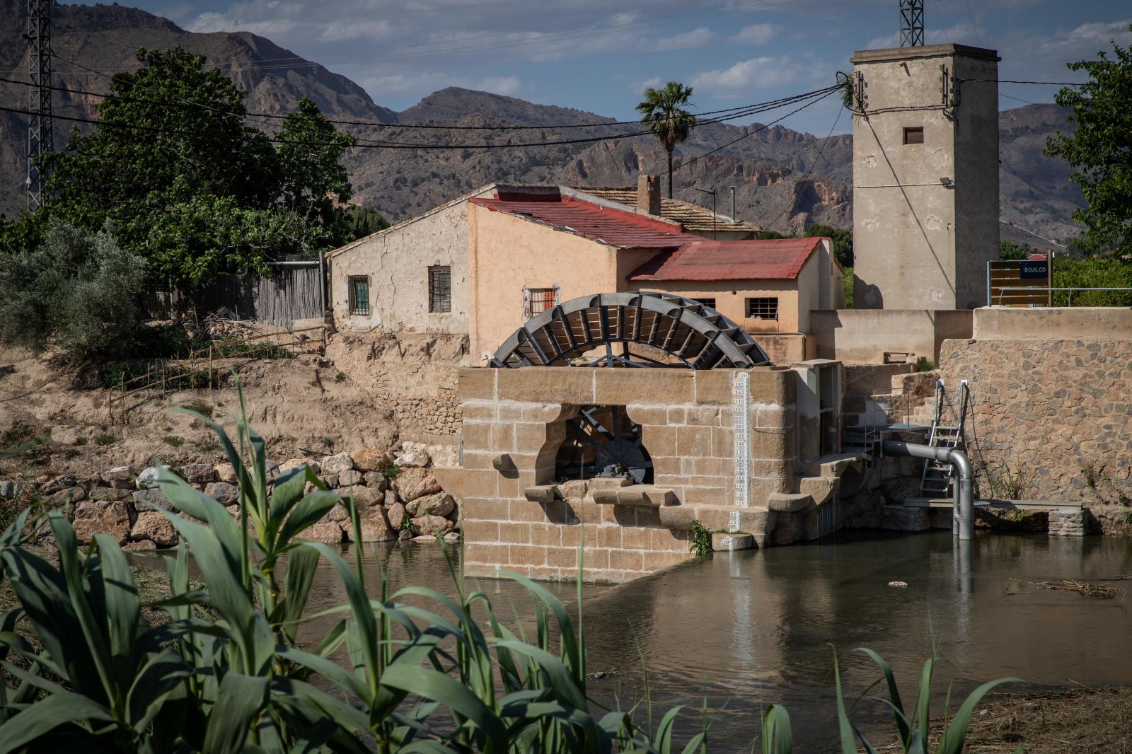 Así han quedado las Norias Gemelas de Orihuela tras su rehabilitación