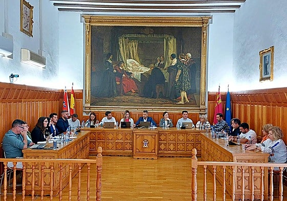 La sesión plenaria en la que se aprobaron los Presupuestos Municipales de 2024.