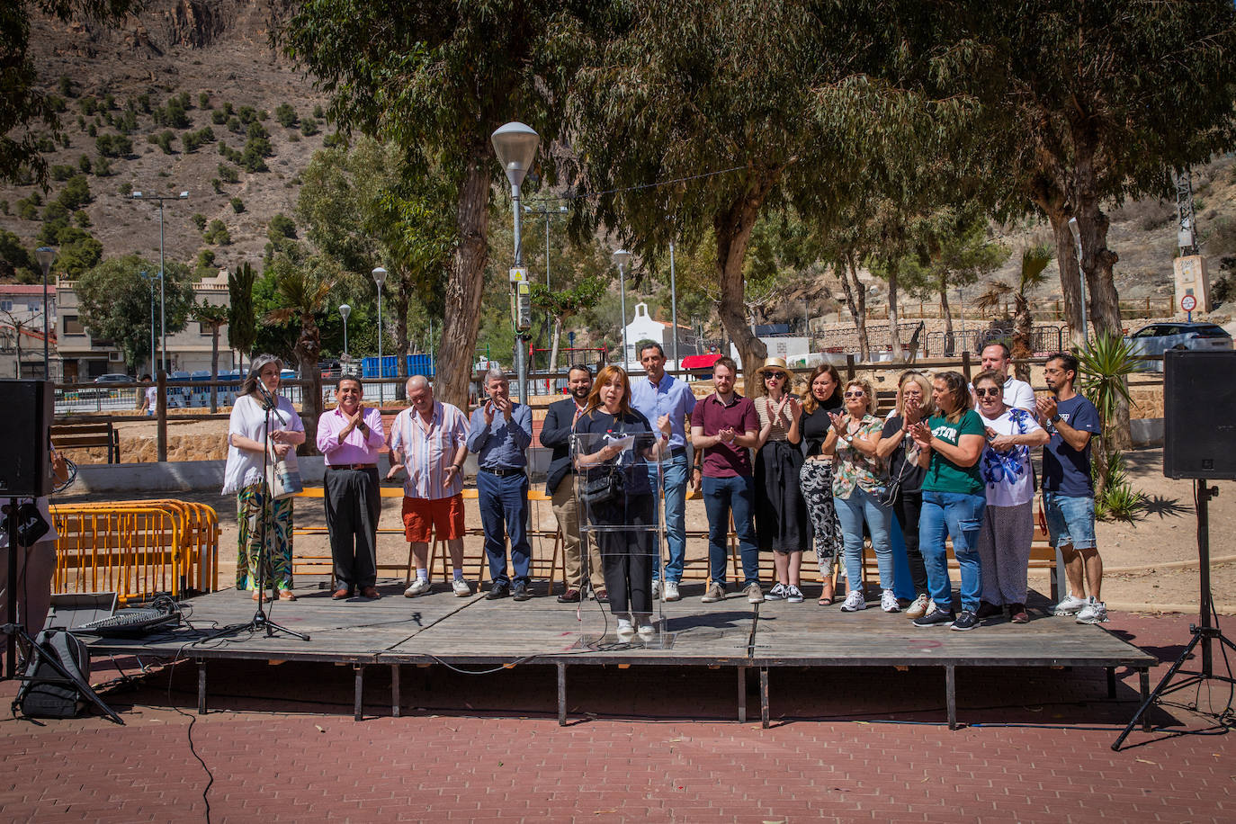 Imágenes de la fiesta de los Murales de San Isidro, en Orihuela