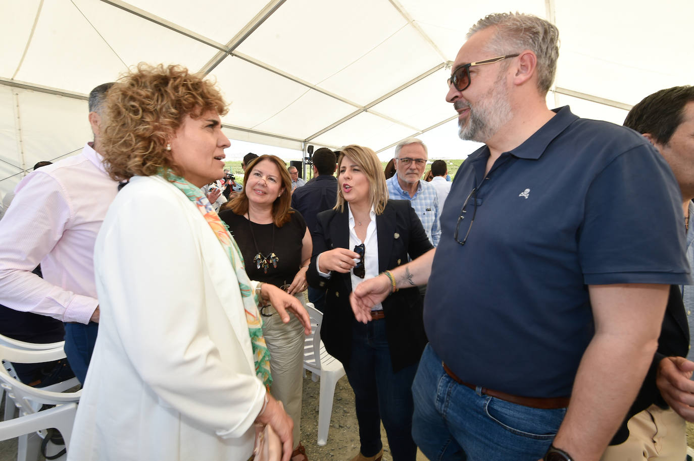 La visita de Núñez Feijóo a Cieza, en imágenes