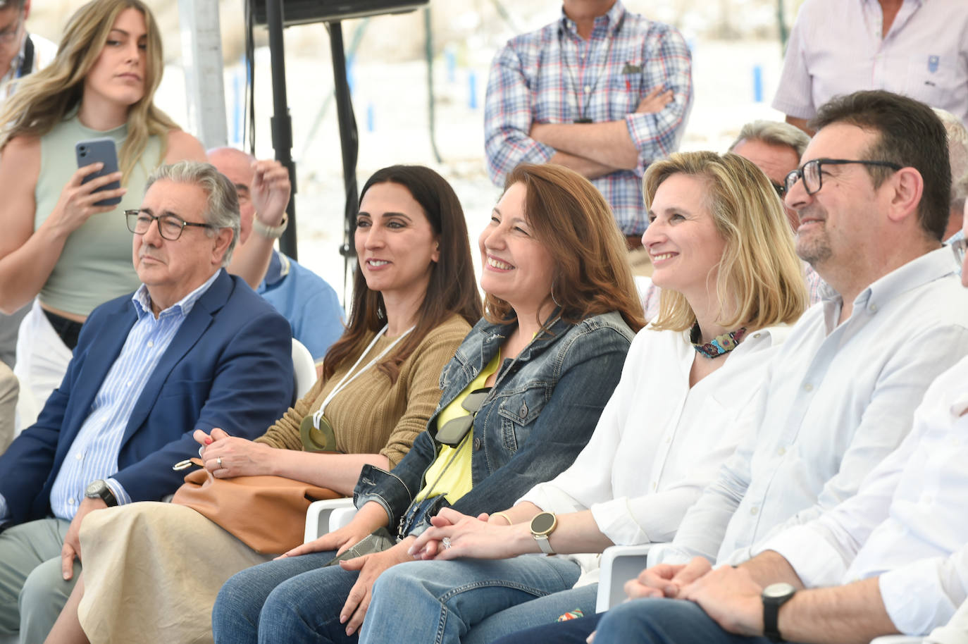 La visita de Núñez Feijóo a Cieza, en imágenes
