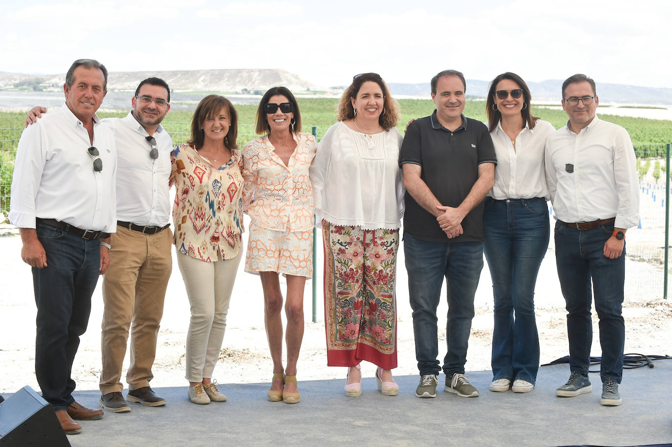 La visita de Núñez Feijóo a Cieza, en imágenes