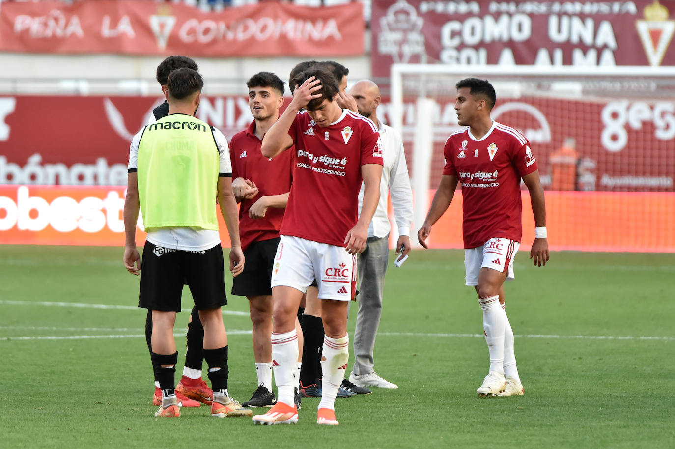El empate del Real Murcia frente al Mérida, en imágenes