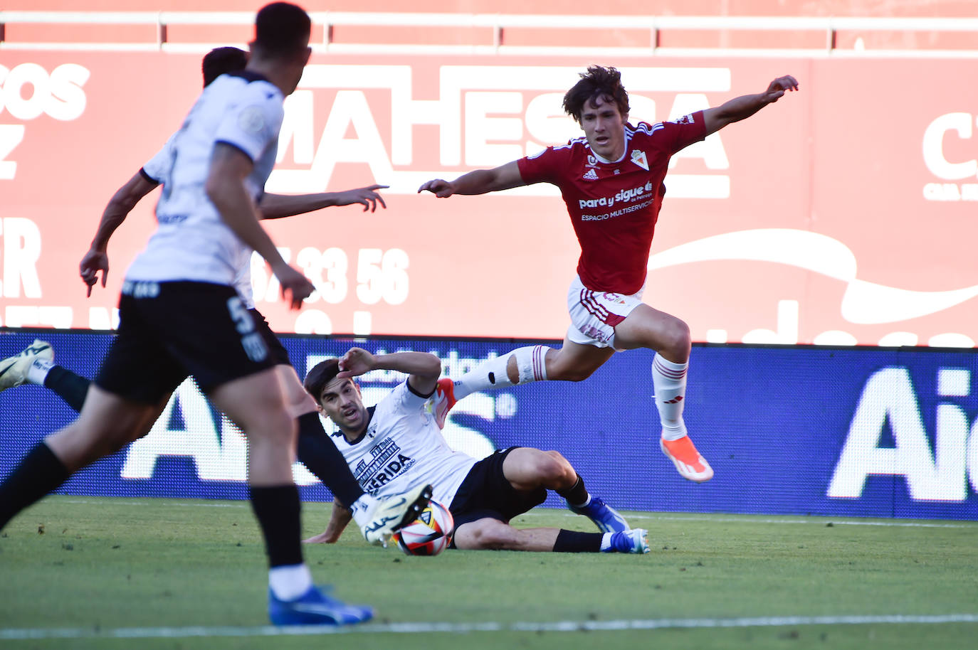 El empate del Real Murcia frente al Mérida, en imágenes