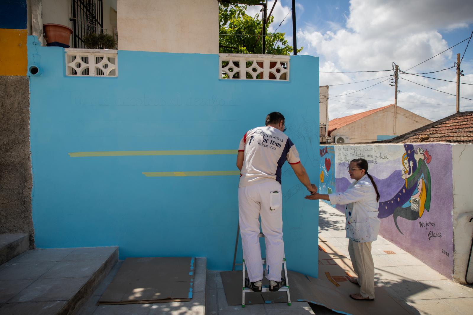 Las imágenes de los Murales de San Isidro en Orihuela