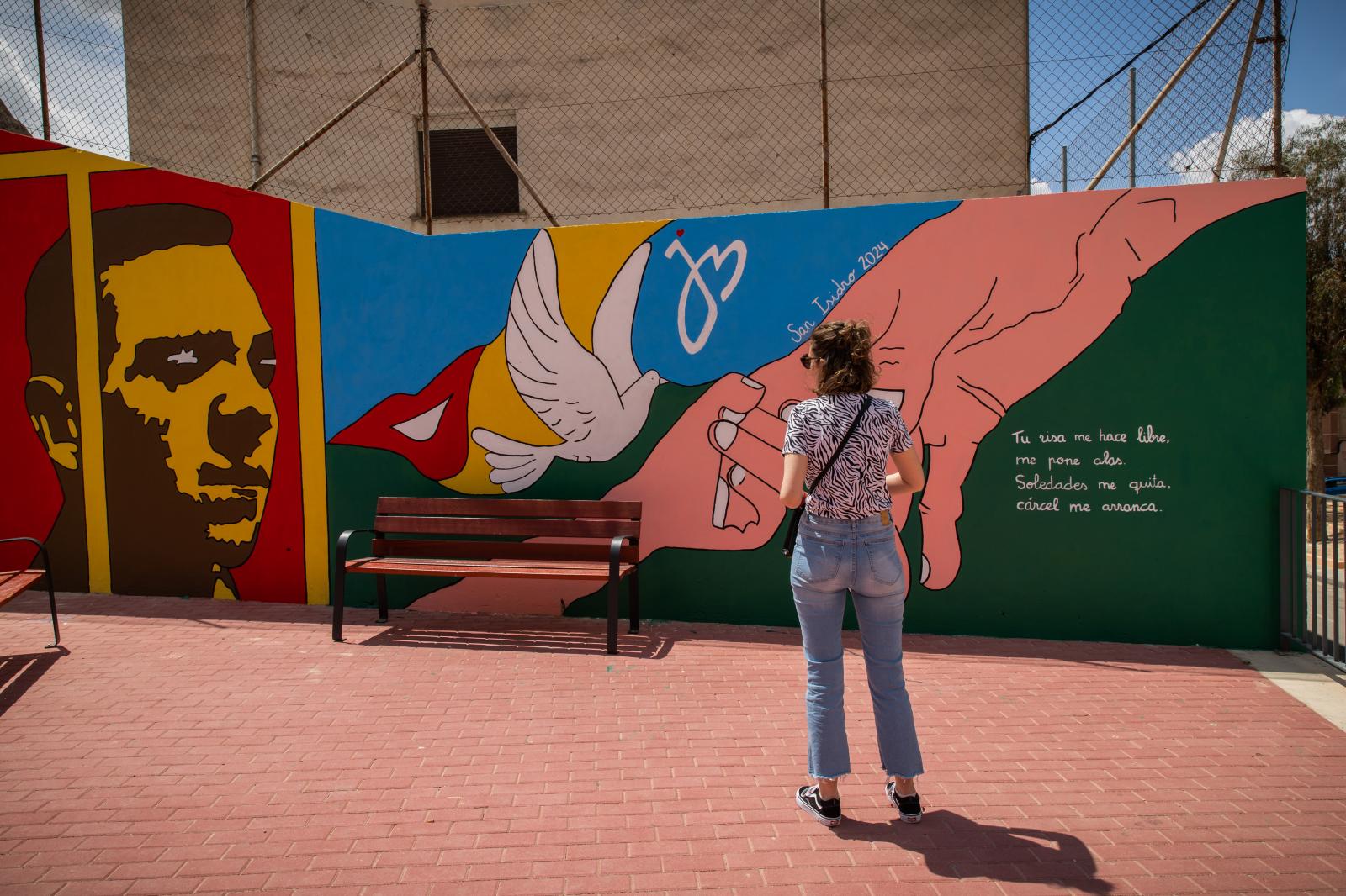 Las imágenes de los Murales de San Isidro en Orihuela