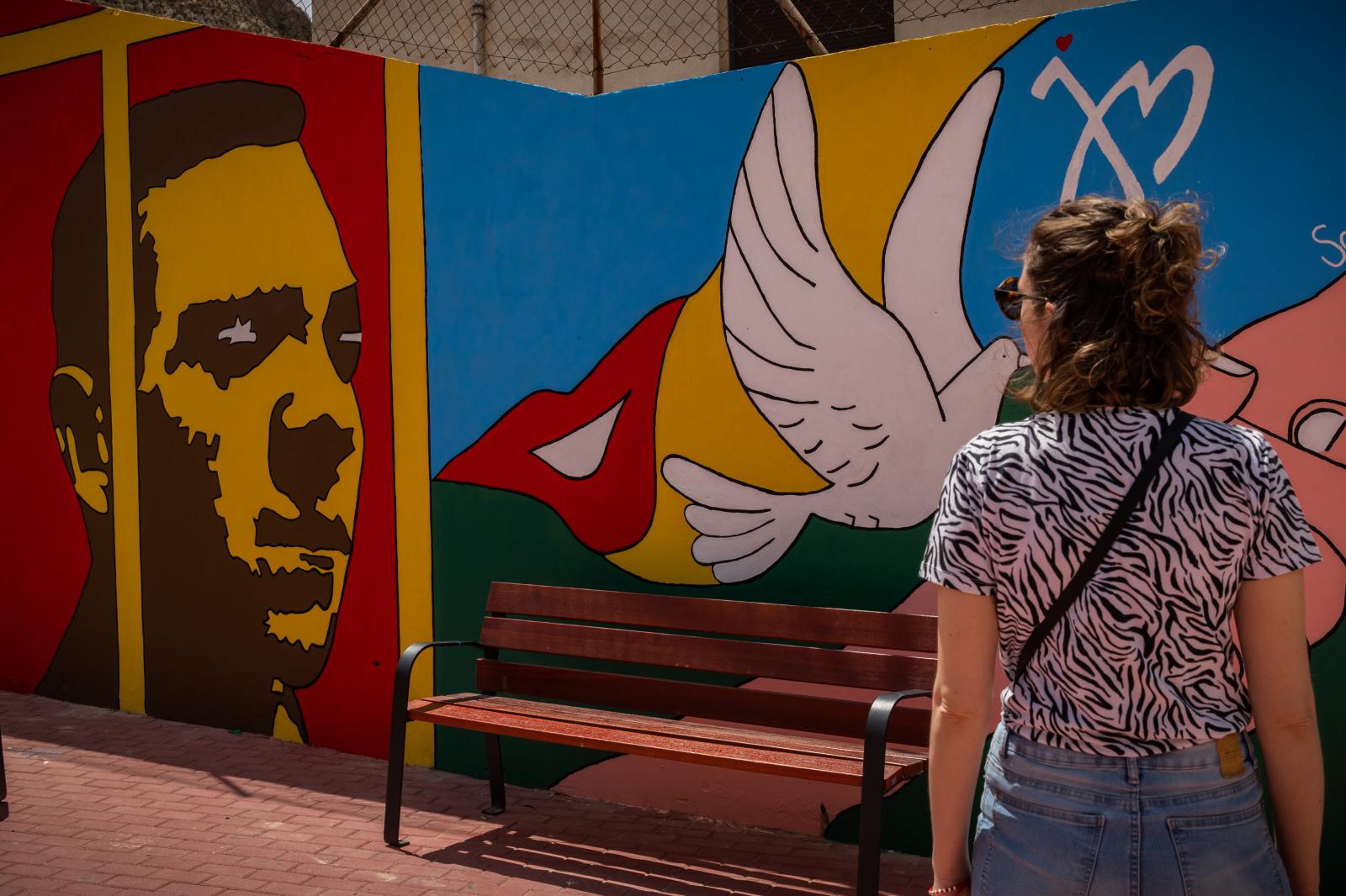 Las imágenes de los Murales de San Isidro en Orihuela