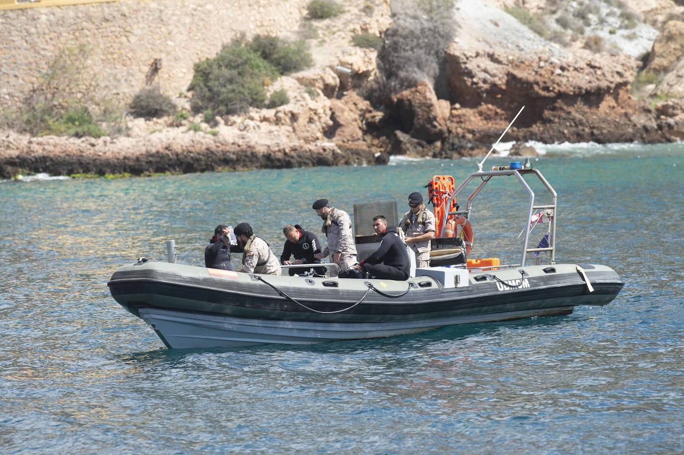 La visita del Rey Felipe VI a la Fuerza de Acción Marítima en Cartagena, en imágenes