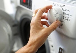 Una lavadora en una imagen de archivo.