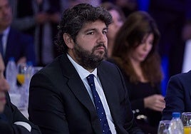 Lopez Miras, en una imagen tomada este martes.