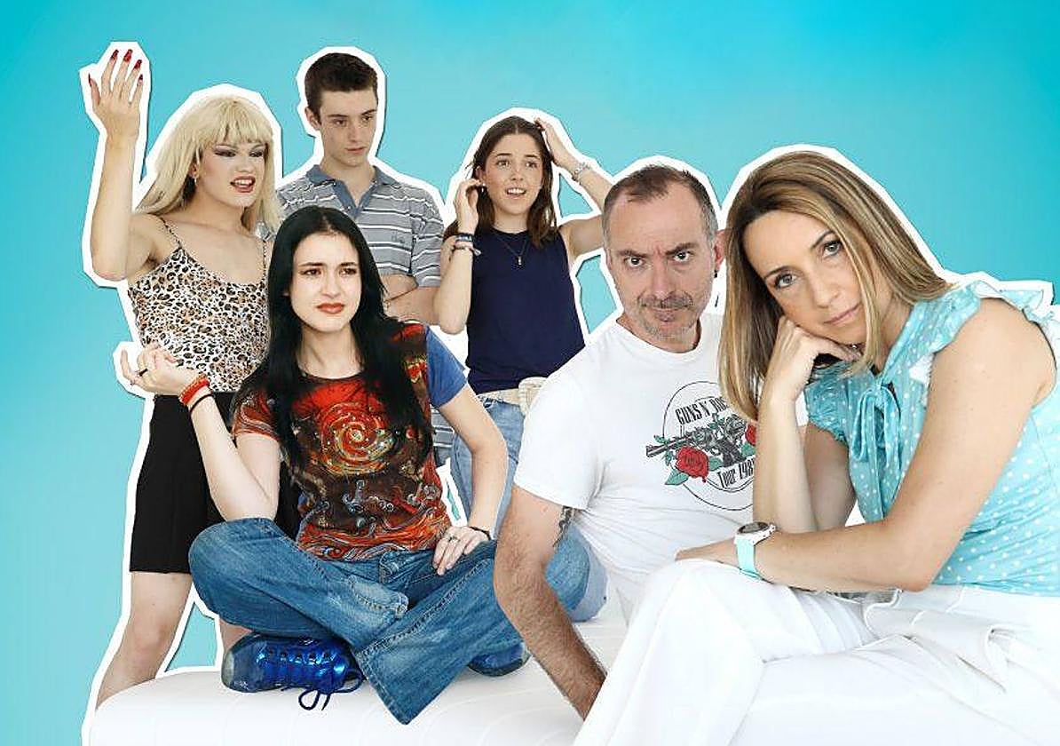 Patri Psicóloga, Rafa Blanca, Sara Guillén, Darío Larrosa, Pablo Olarte y Alejandra Ubieto.