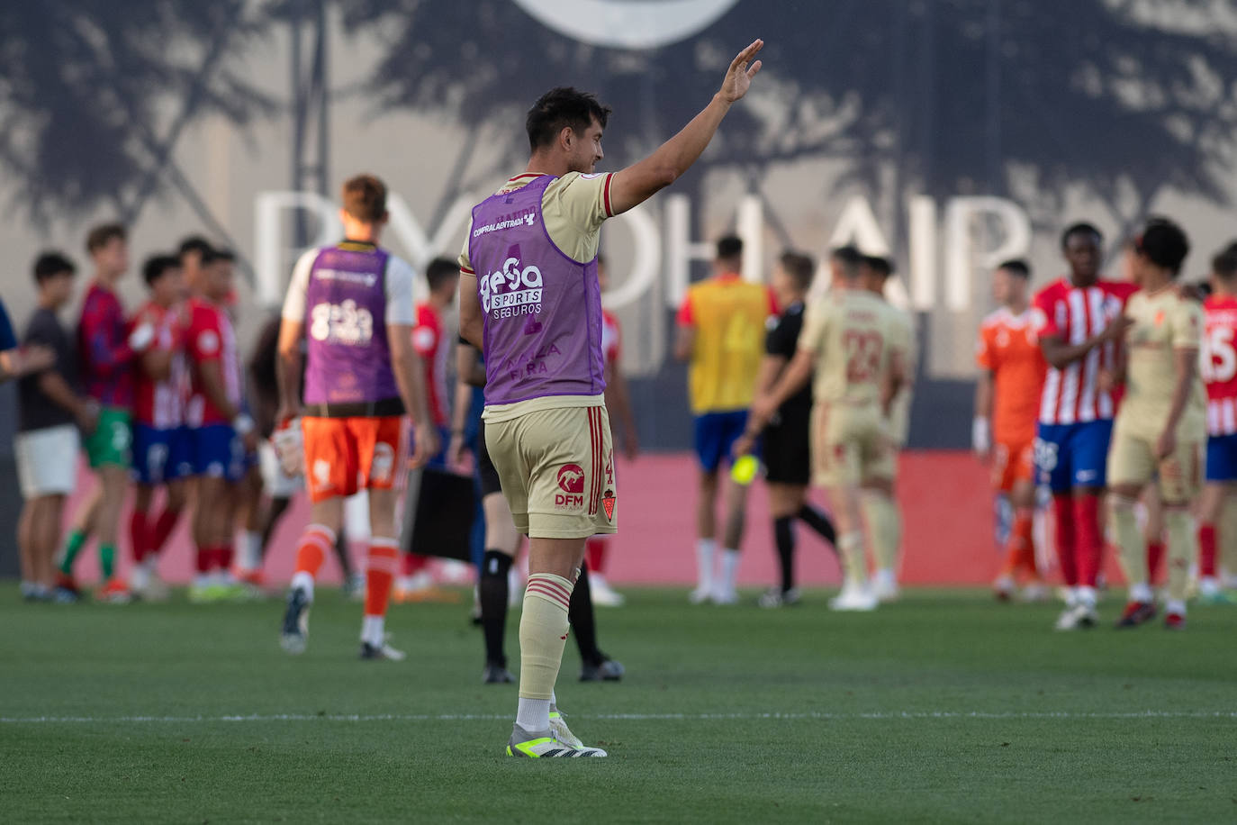 La derrota del Real Murcia frente al Atleti B, en imágenes