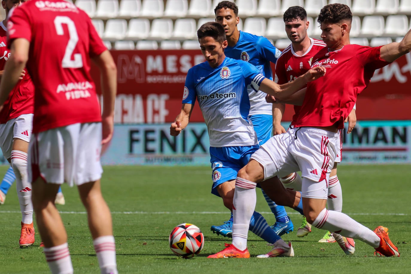 La victoria del Real Murcia Imperial frente al Lorca Deportiva, en imágenes