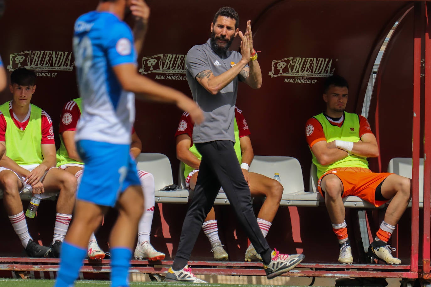 La victoria del Real Murcia Imperial frente al Lorca Deportiva, en imágenes