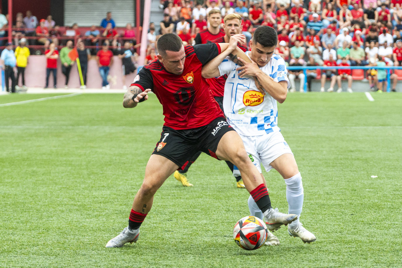 El Cieza accede a las semifinales del &#039;playoff&#039; tras eliminar al Caravaca, en imágenes