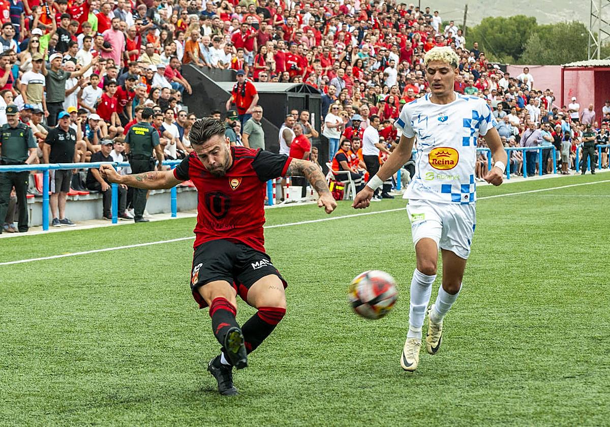 El Cieza accede a las semifinales del &#039;playoff&#039; tras eliminar al Caravaca, en imágenes