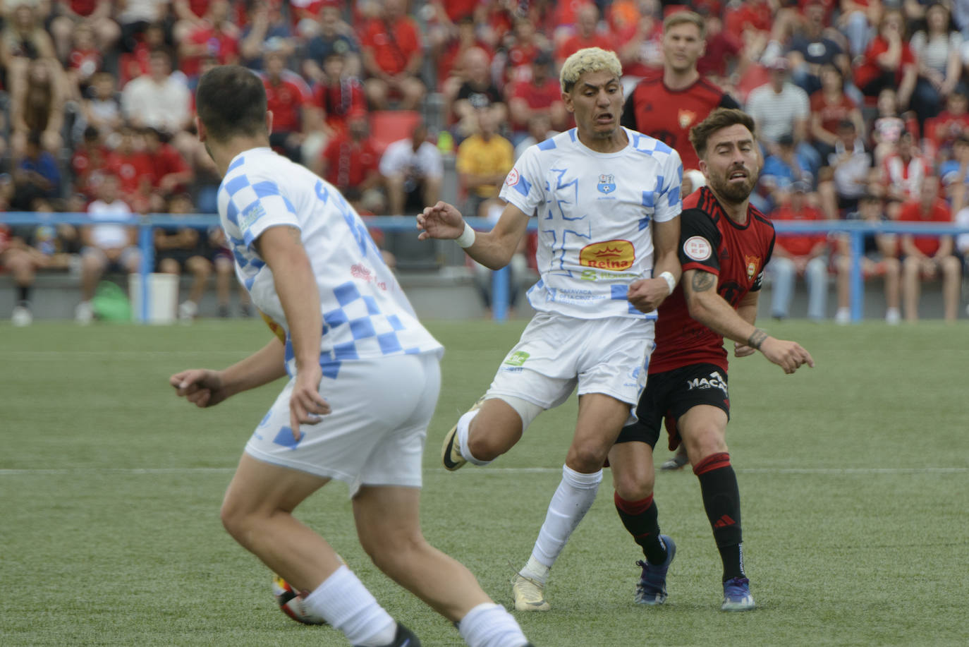 El Cieza accede a las semifinales del &#039;playoff&#039; tras eliminar al Caravaca, en imágenes