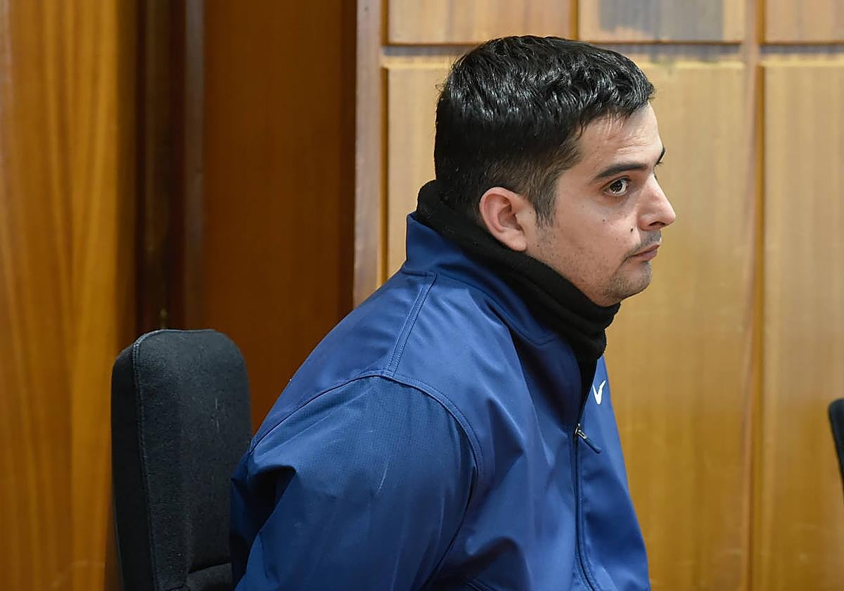 'El Margarito', la semana pasada, en el juicio.