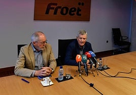 Manuel Pérezcarro (izq) y Pedro Díaz (dcha).