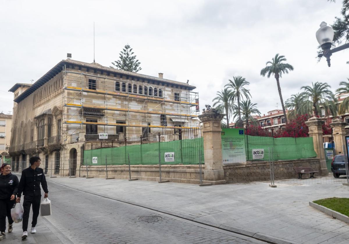 Las obras del Palacio de Rubalcava estaban inicialmente financiadas con fondos europeos.