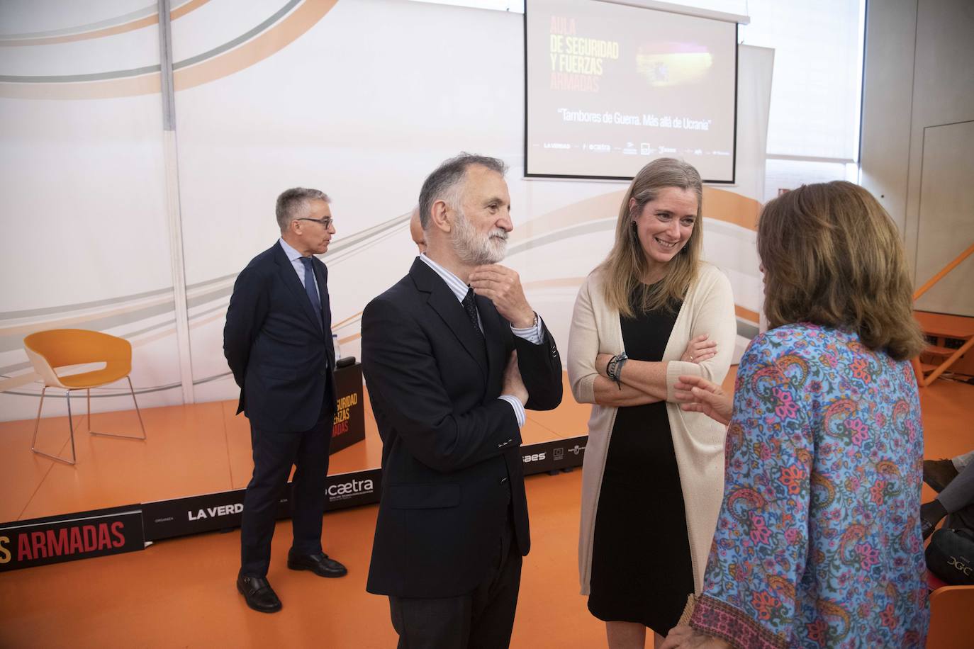 En imágenes, el II Aula de Seguridad y Fuerzas Armadas de LA VERDAD