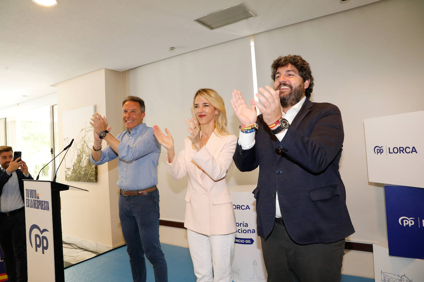 Acto electoral del PP en Lorca con Cayetana Álvarez de Toledo, en imágenes