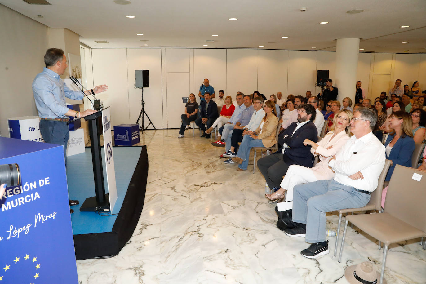 Acto electoral del PP en Lorca con Cayetana Álvarez de Toledo, en imágenes