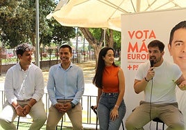 Acto electoral del PSOE, este domingo.