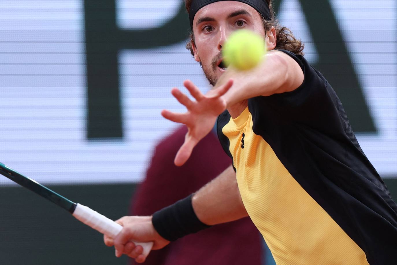 Las imágenes del partido entre Carlos Alcaraz y Stefanos Tsitsipas