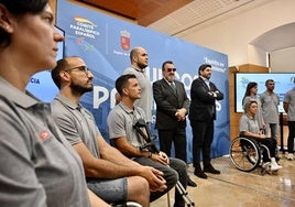 Recibimiento de los preseleccionados regionales para los Juegos Paralímpicos 2024